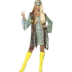 Hippie Kostuum | Smokey Janis Hippie | Vrouw | Small | Carnaval kostuum | Verkleedkleding